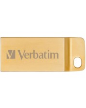 Флаш памет Verbatim - Metal Executive, 64GB, USB 3.0, златиста