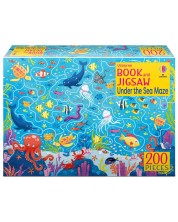 Usborne Book and Jigsaw: Under the Sea Maze -1