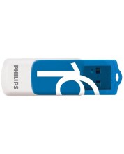 Флаш памет Philips - Vivid, 16GB, USB 2.0 -1