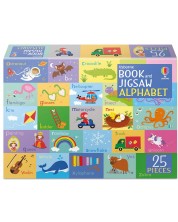 Usborne Book and Jigsaw: Play & Learn Alphabet