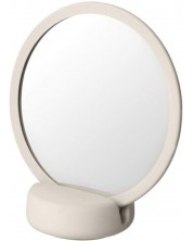 Увеличително огледало Blomus - Sono, 18.5 x 17 x 9 cm, бежово
