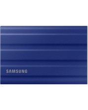 Външна SSD памет Samsung - T7 Shield, 1TB , USB 3.2, синя -1