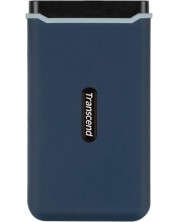 Външна SSD памет Transcend - ESD370C, 250GB, USB 3.1, синя -1