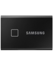 Външна SSD памет Samsung - T7 Touch, 1TB, USB 3.2, черна -1
