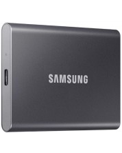 Външна SSD памет Samsung - T7 , 500GB, USB 3.2, сива