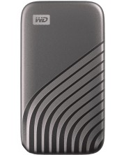 Външна SSD памет Western Digital - My Passport, 500GB, USB 3.2, сива