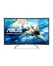 Гейминг монитор Asus - VA326HR, 31.5", VA, FHD, 144 Hz, Curved, черен