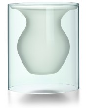 Ваза Philippi - Esmeralda, стъклена,  16 cm