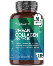 Vegan Collagen Advanced, 180 капсули, Weight World