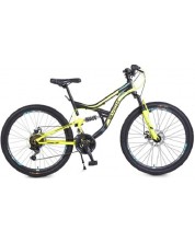 Велосипед със скорости Byox - GR, 26, жълт -1