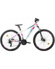 Дамски велосипед SPRINT - Maverick Lady, 27.5", 440 mm, бял
