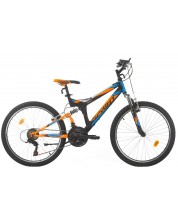 Детски велосипед със скорости SPRINT - Element VB, 24", 390 mm, многоцветен -1