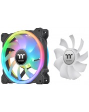 Вентилатори Thermaltake - SWAFAN 12 RGB PE, 120 mm, 3 броя, черни