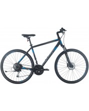 Мъжки велосипед със скорости SPRINT - Sintero Plus Man, 28", 560 mm, черен/син