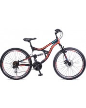 Велосипед със скорости Byox - GR, 26, черен -1