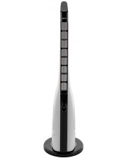 Вентилатор Diplomat - TF5115M, 50W, 3 скорости, 91.4 cm, бял/черен -1