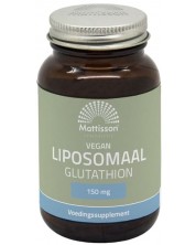 Vegan Liposomal Glutathione, 150 mg, 60 капсули, Mattisson Healthstyle
