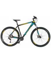 Велосипед със скорости Cross - GRX 9 HDB, 29" , черен/жълт