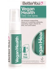 Vegan Health Орален спрей, 25 ml, 32 дневни дози, Better You -1