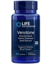Venotone Standardized Horse Chestnut Seed Extract, 60 капсули, Life Extension -1