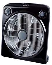 Вентилатор Rohnson - R-8200, 3 скорости, 30 cm, черен