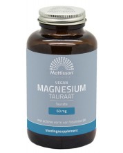 Vegan Magnesium Taurate, 120 капсули, Mattisson Healthstyle