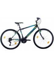 Велосипед със скорости SPRINT - Active, 26", 430 mm, черен/син -1