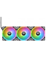 Вентилатори Thermaltake - SWAFAN EX12 RGB PE, 120 mm, 3 броя, черни