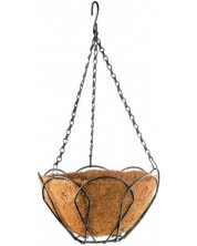 Висяща кашпа Palisad - 690028, 30 cm, с кокосова кошница