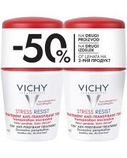 Vichy Deo Комплект - Рол-он дезодорант Stress Resist, 2 x 50 ml (Лимитирано)