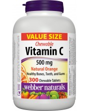 Vitamin С, 500 mg, 300 таблетки, Webber Naturals -1