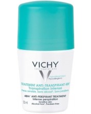 Vichy Deo Рол-он дезодорант против изпотяване, с парфюм, 50 ml