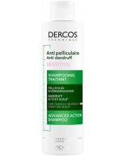 Vichy Dercos Шампоан против пърхот Anti-dandruff DS Sensitive, 200 ml -1