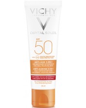 Vichy Capital Soleil Слънцезащитен крем Anti-age, SPF 50, 50 ml