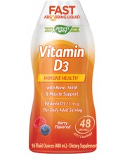 Vitamin D3, Горски плодове, 480 ml, Nature's Way