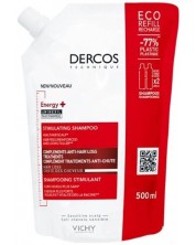 Vichy Dercos Стимулиращ шампоан Energy+, пълнител, 500 ml