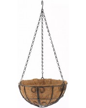 Висяща кашпа Palisad - 690058, 25 cm, с кокосова кошница -1