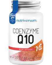 Vita Coenzyme Q10, 60 капсули, Nutriversum -1