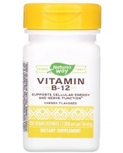 Vitamin B-12, 2000 mcg, 100 таблетки, Nature's Way