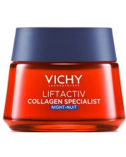 Vichy Liftactiv Нощен крем Collagen Specialist, 50 ml -1
