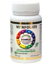 Vitafolate, 400 mcg, 30 капсули, Vivafarma -1