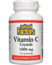 Vitamin C Crystals, 1000 mg, 125 g, Natural Factors -1