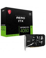 Видеокарта MSI - GeForce RTX 4060 AERO ITX 8G OC, 8GB, GDDR6 -1