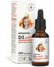 Витамин D3 Джуниър, 800 IU, 30 ml, Aura Herbals -1
