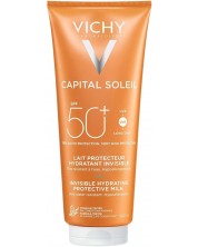 Vichy Capital Soleil Слънцезащитно мляко за лице и тяло, SPF 50+, 300 ml