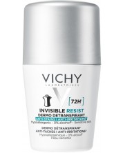 Vichy Рол-он дезодорант против изпотяване срещу петна и раздразнения, 50 ml -1