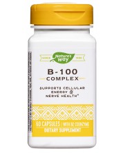 Vitamin В-100 Complex,  60 капсули, Nature's Way -1