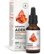 Витамини А, К2, D3 и E, 30 ml, Aura Herbals -1