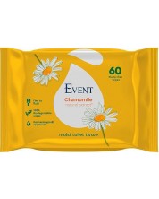 Влажна тоалетна хартия с екстракт от лайка Event - 60 броя