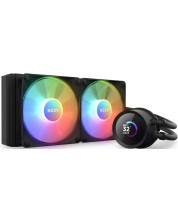 Воден охладител NZXT - Kraken RGB, 2x120 mm, черен